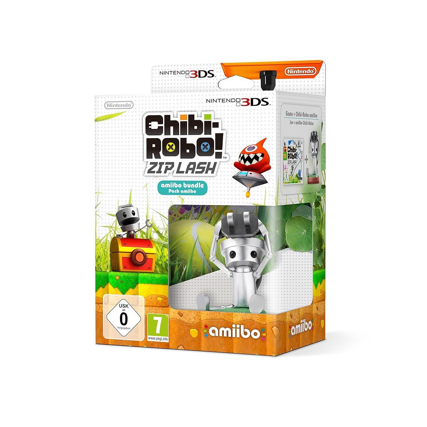 Chibi-Robo! Zip Lash + Chibi-Robo Amiibo Juego para Consola Nintendo 3DS [PAL ESPAÑA]