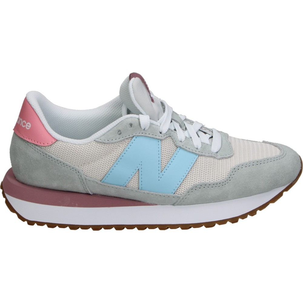 NEW BALANCE | Zapatilla New Balance 237 para Mujer – Deportiva Retro Multicolor – Sneakers Casual con Cordones – Cómodas y Ligeras – Moda – Modelo WS2371AZ