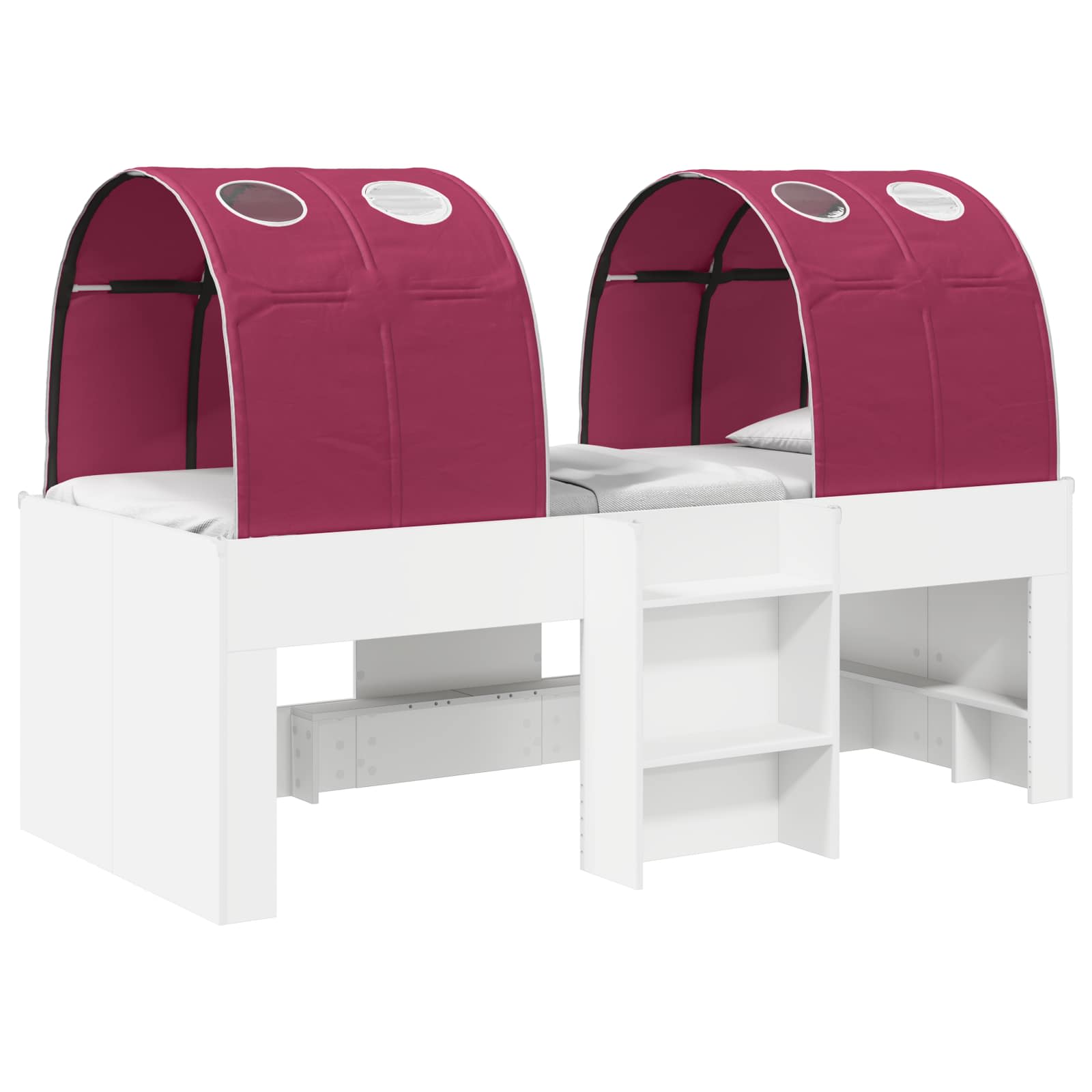 vidaXL Cama con Túnel 3 uds. Madera de ingeniería 193 x 96,1 x 68,5 cm Multicolor