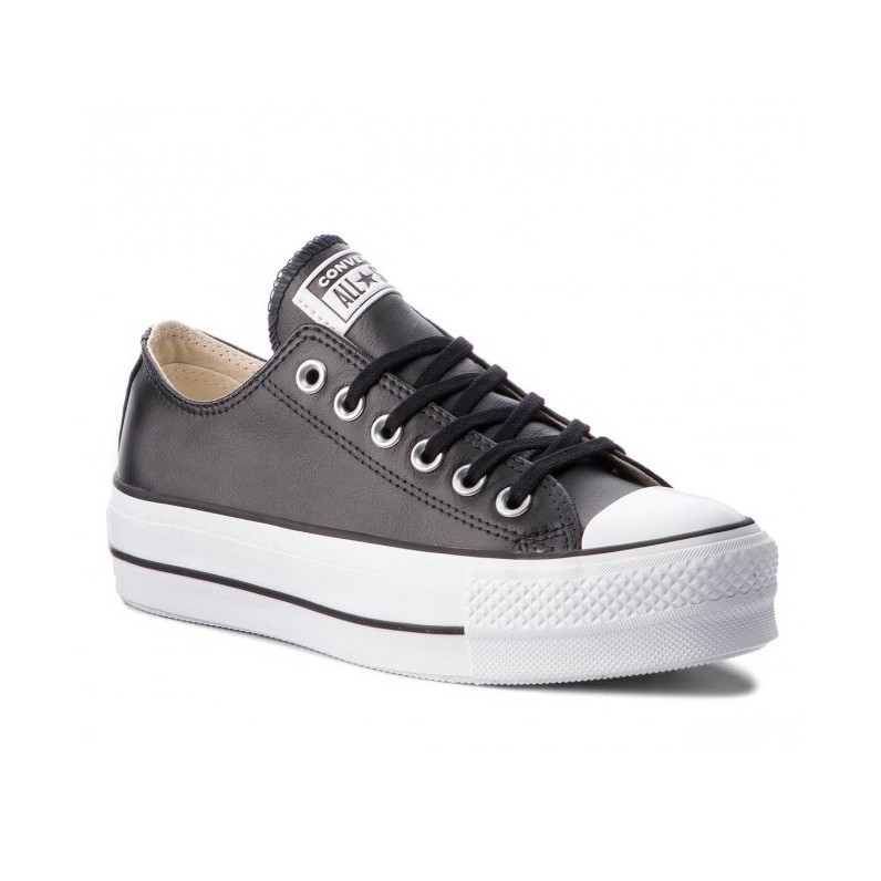 CHUCK TAYLOR ALL STAR OX LEATHER PLATFORM