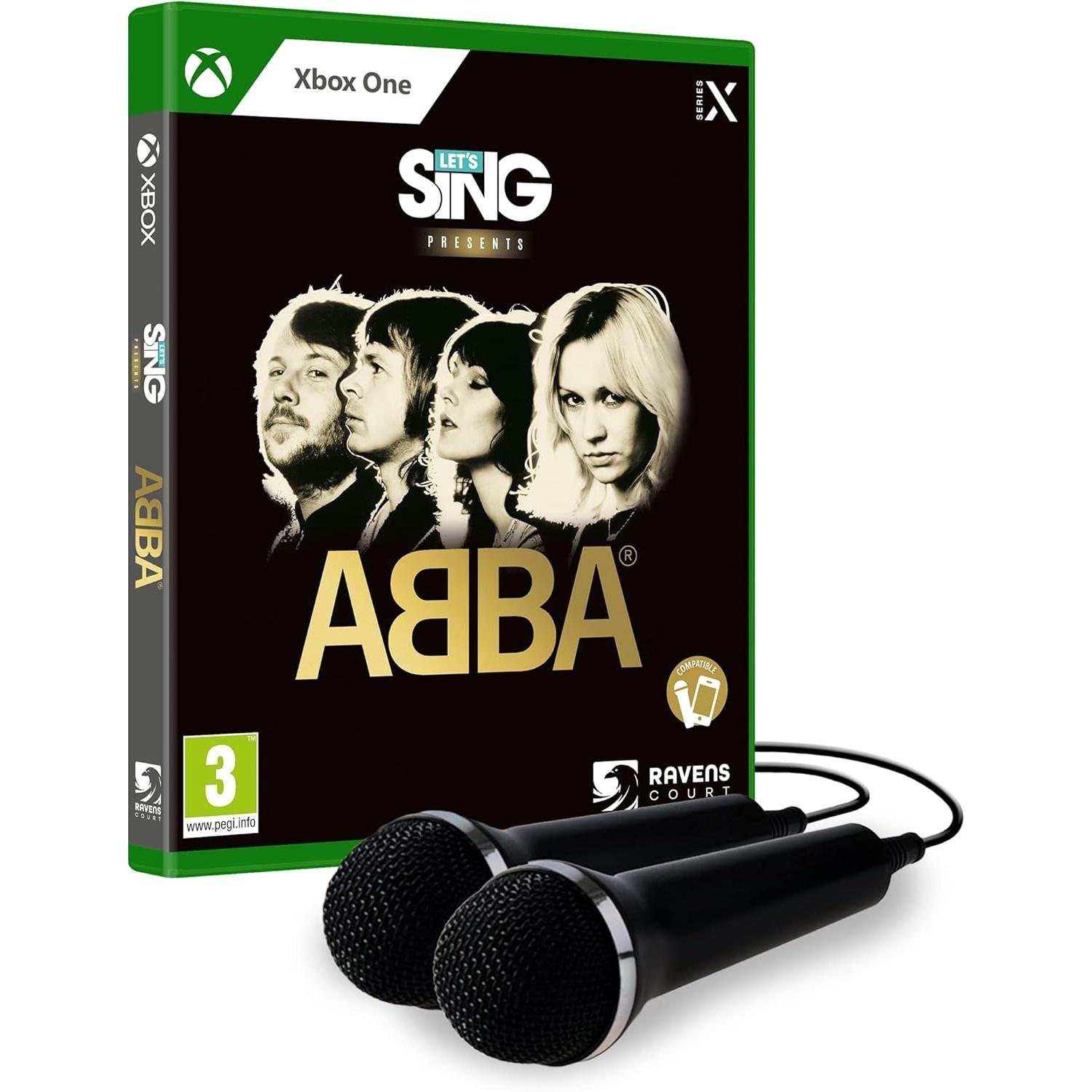 Let's Sing: ABBA, Double Mic Bundle, Juego para Consola Microsoft XBOX One