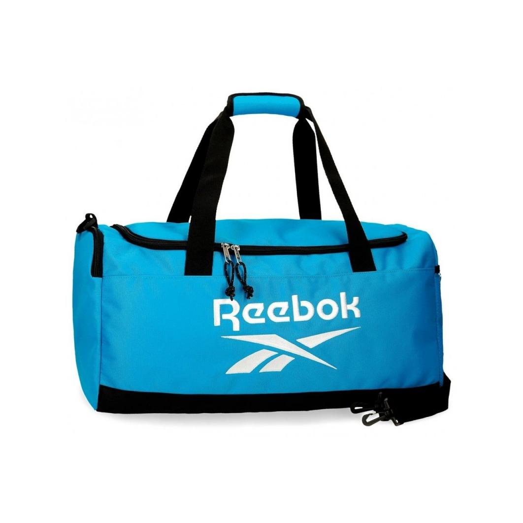 Bolsa de deporte Reebok Boston azul 28,5x55x21 cm.