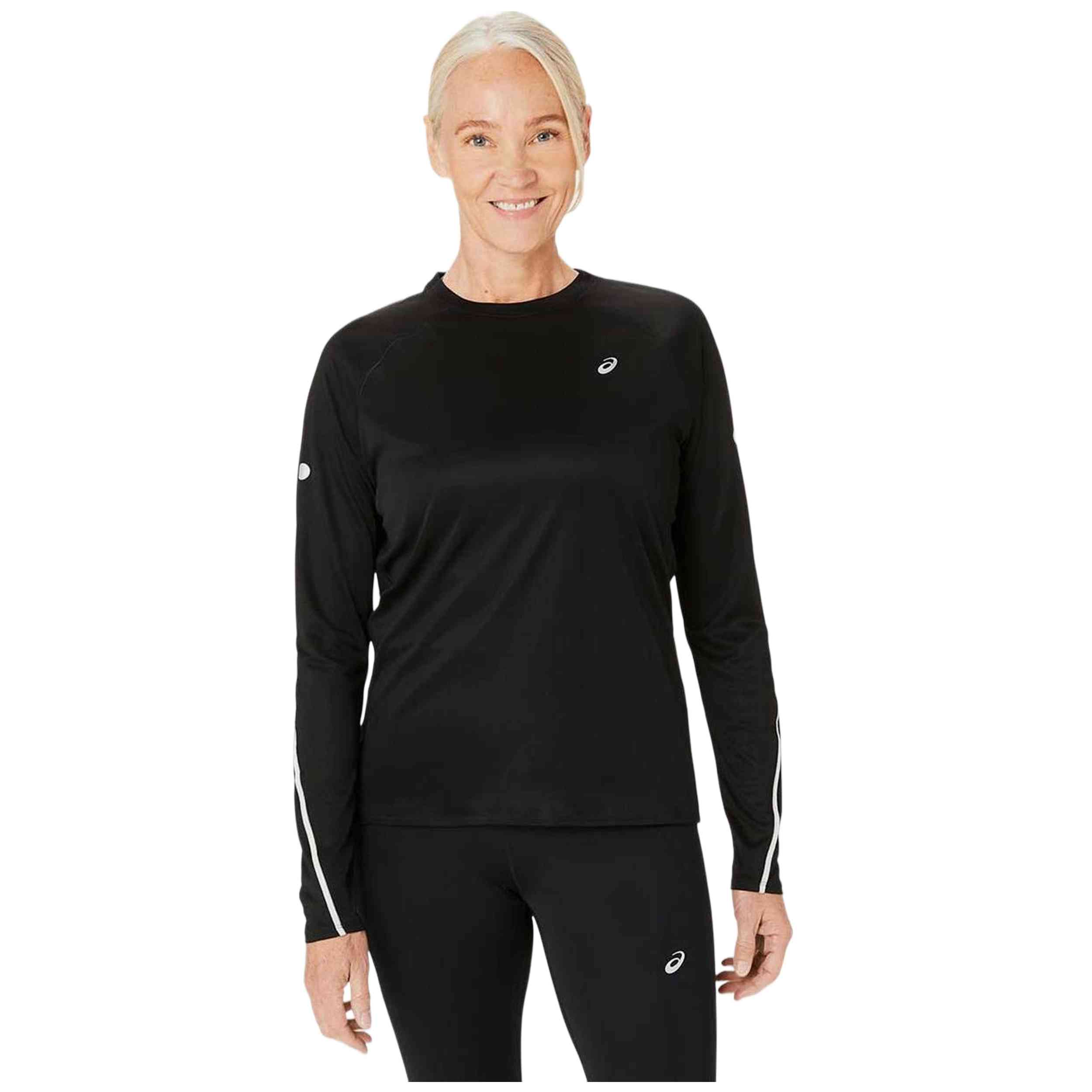 Sudadera Asics modelo 2012D080-001 para Mujer en color Negro