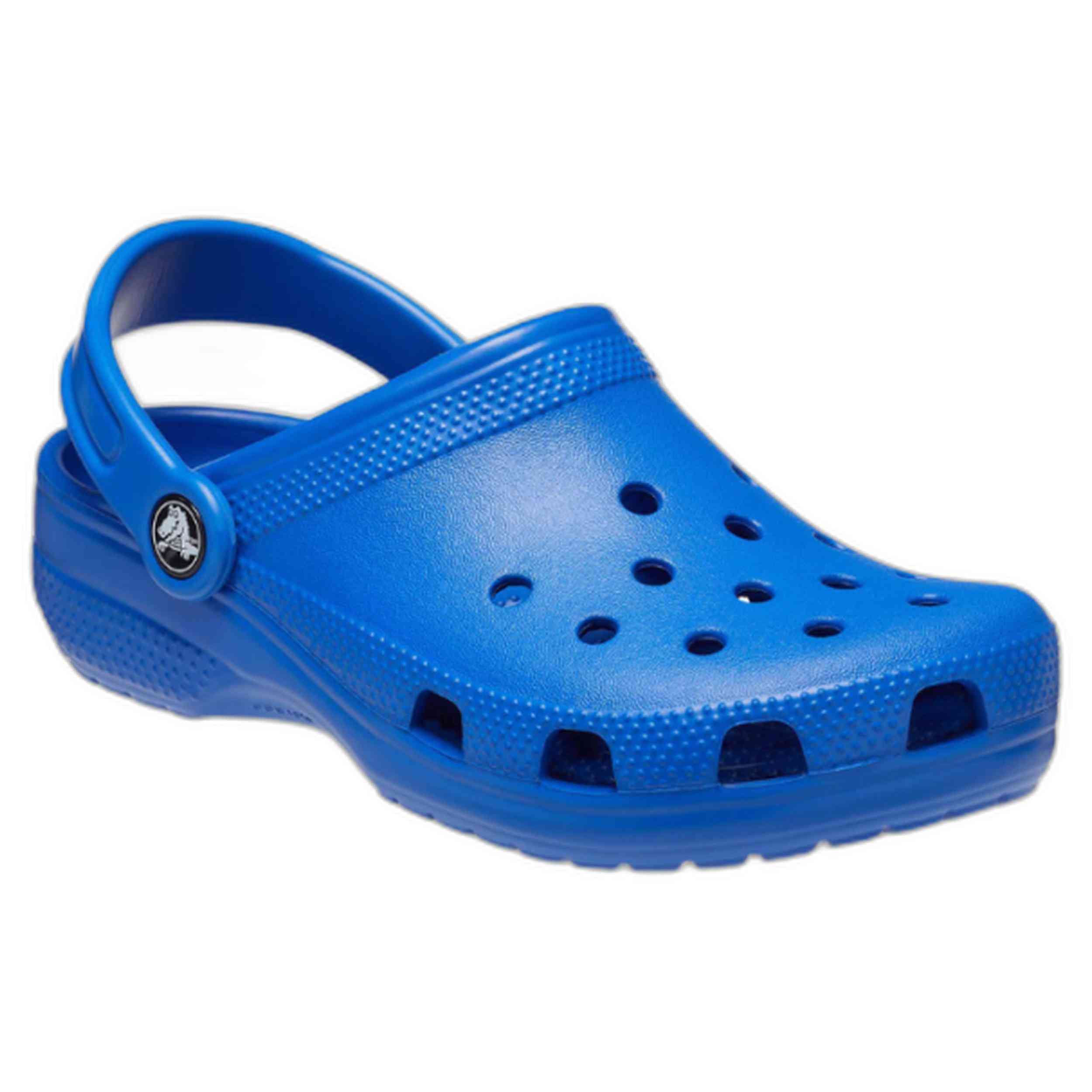 Zuecos Crocs modelo Classic Clog K en color Azul