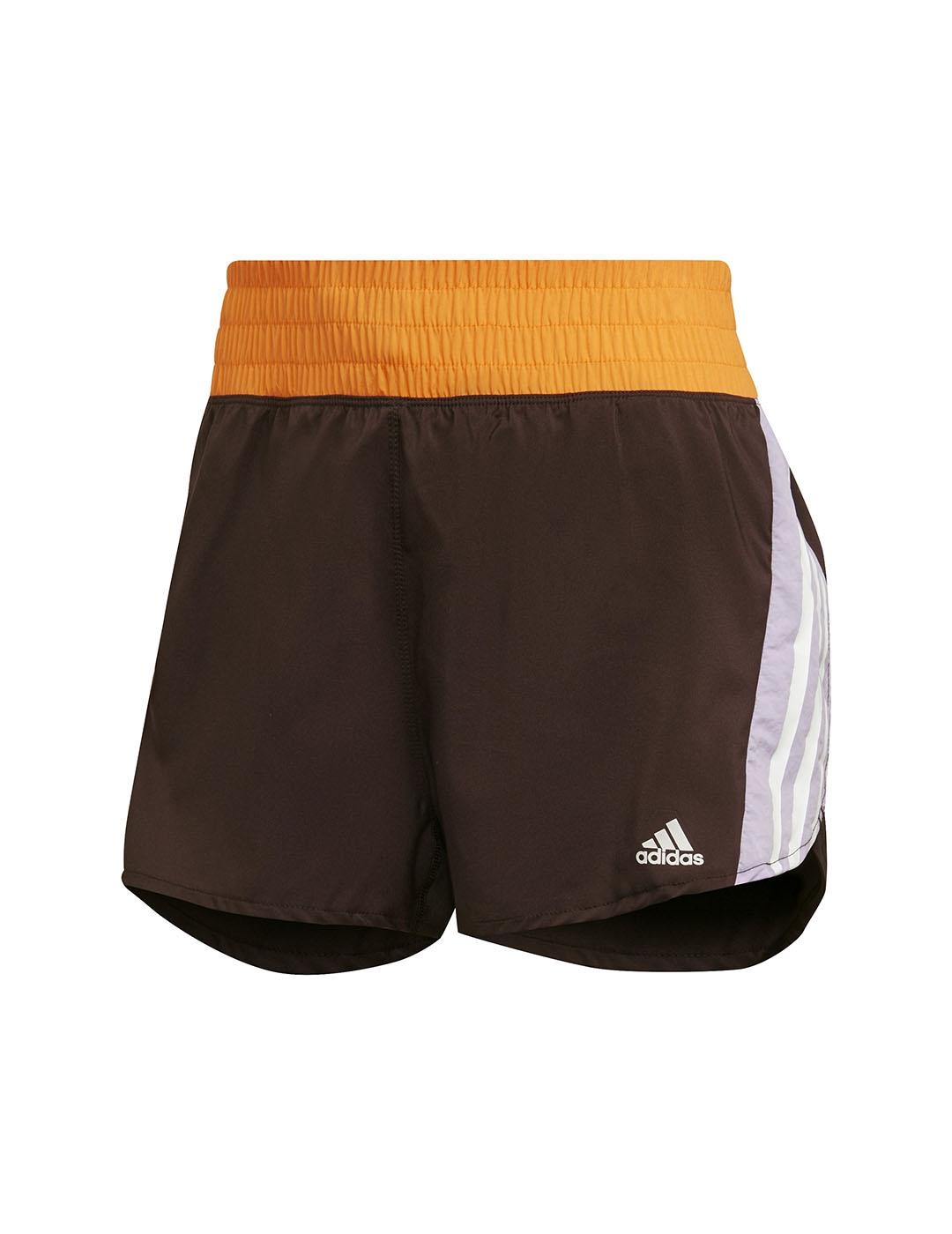 Adidas Short Mujer Run Multicolor - Corte Clásico y Tecnología Aeroready