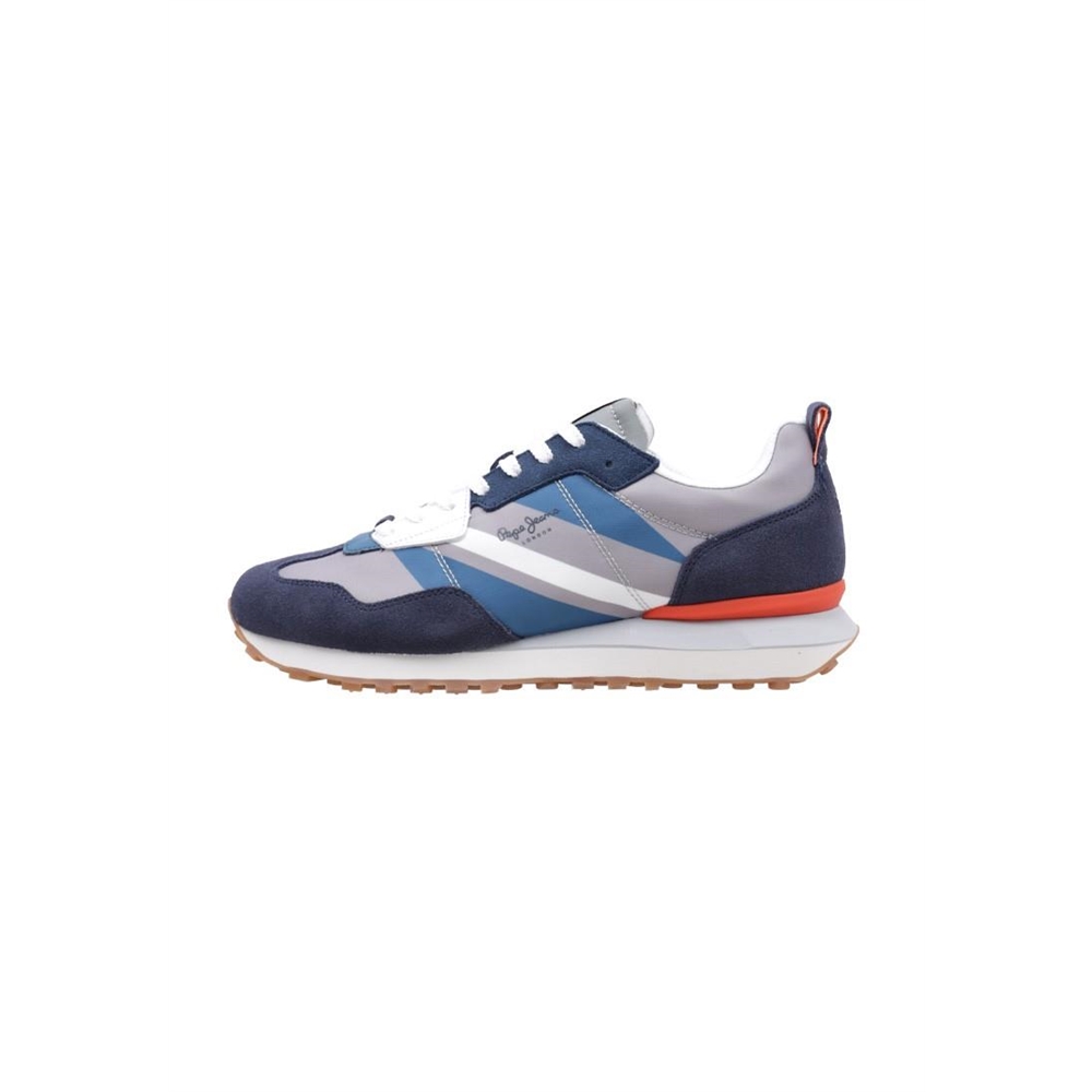 Pepe Jeans FOSTER MAN PRINT SS23 Deportivas Planas hombre Azul