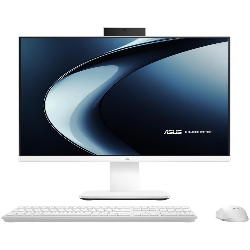 Asus v400 aio v440vak-wpc2470 - all-in-one desktop 23.8" full hd (intel core 7 240h. 16gb ram. 512gb ssd. graphics. no operating system) white - spanish qwerty keyboard