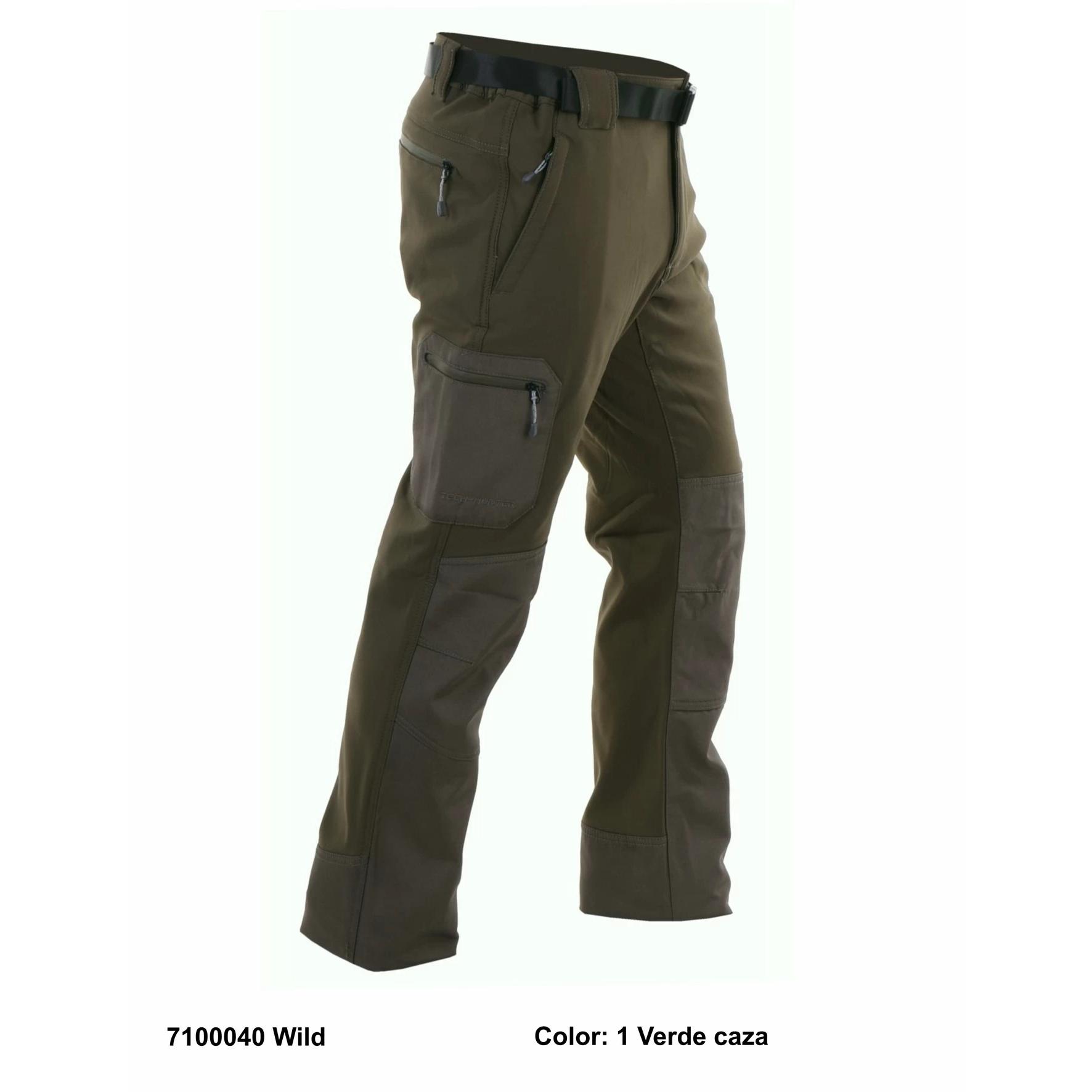 Pantalones Sphere Pro Wild Hombre Verde Caza