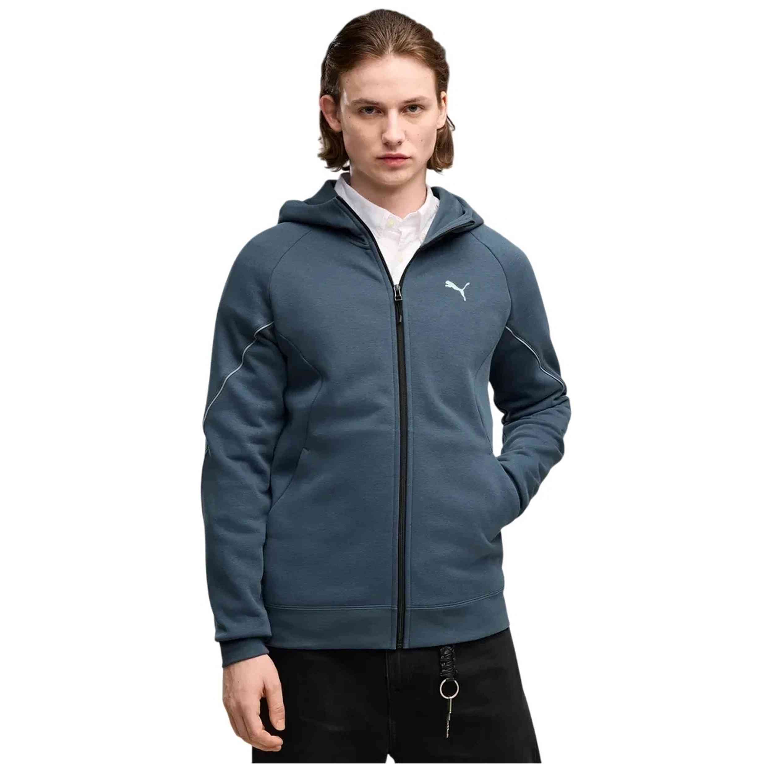 Chaqueta Puma modelo Puma Sport Graphic H en color Azul