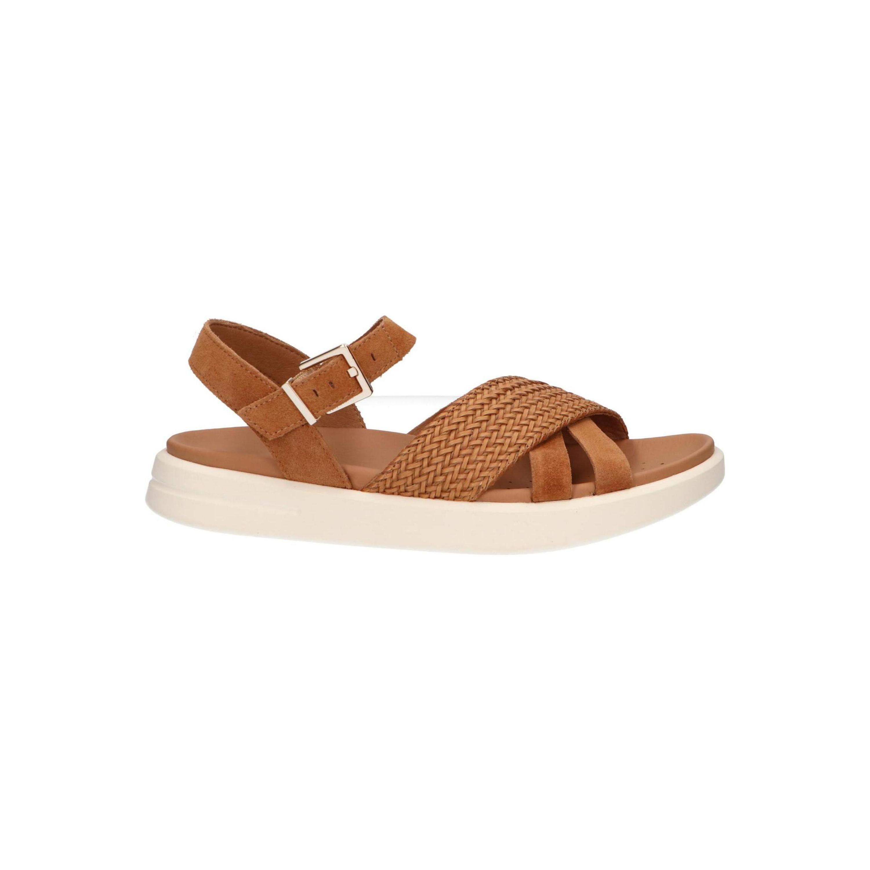 Sandalias de vestir para mujer Geox en color marrón