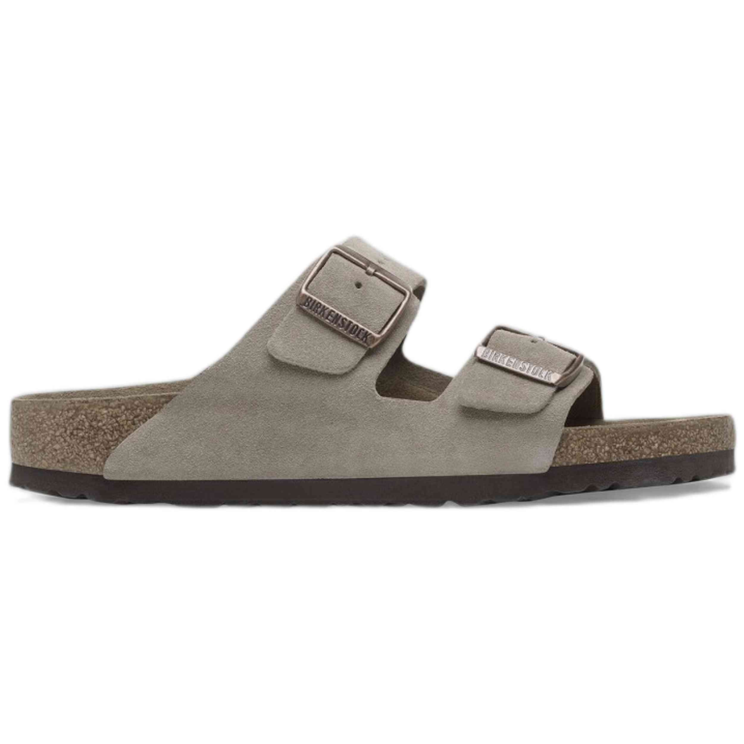 Sandalia Birkenstock modelo Arizona Leve Taupe en color Verde
