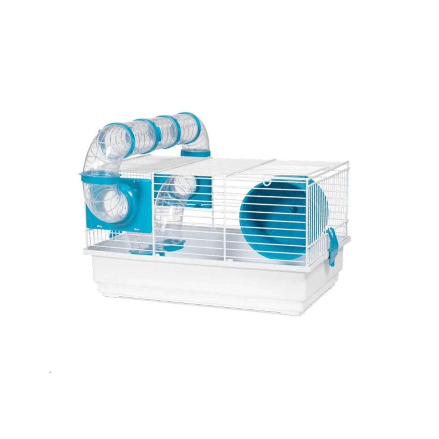 VOLTREGA JAULA HAMSTER 915 BLANCA (39x25,5x27 cm) accesorios de colores surtidos