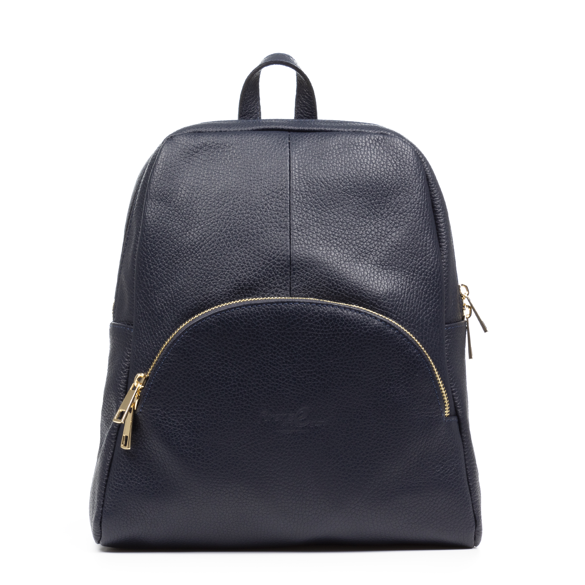 FIRENZE ARTEGIANI. Monastier Bolso mochila Mujer. Piel auténtica Dollaro. 28x8x32cm.
