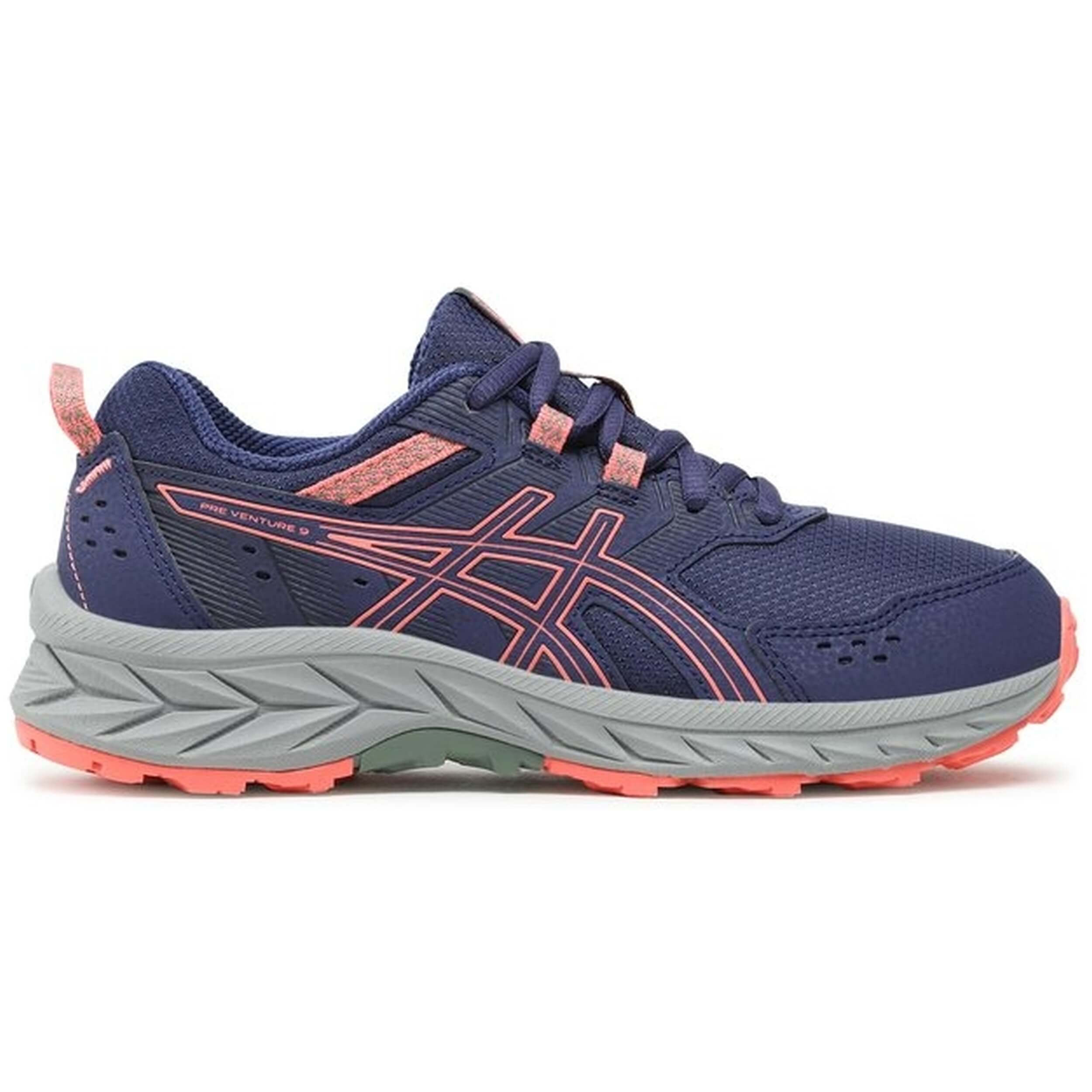Calzado Running marca Asics modelo 1014A276-009 para kids en color negro