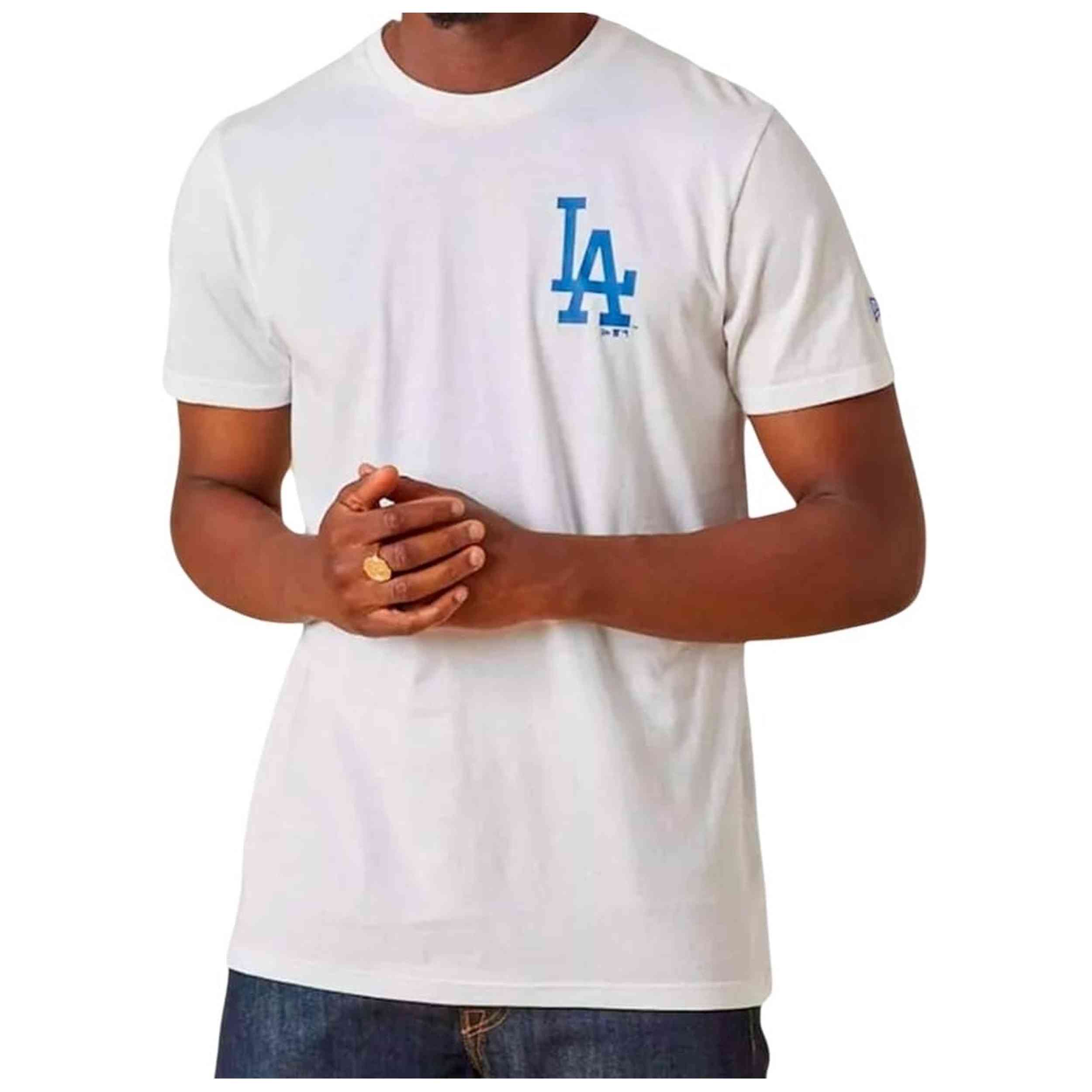 Camiseta De Manga Corta New Era modelo Camiseta M/C Casual New Era Mlb Food Grphc Os Tee Losdod para Hombre en color Blanco