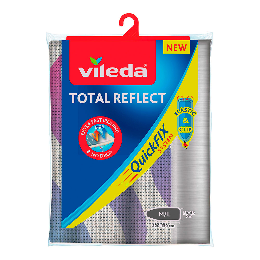funda total reflect vileda 163263 para tablas de 120x38cm y 130x45cm