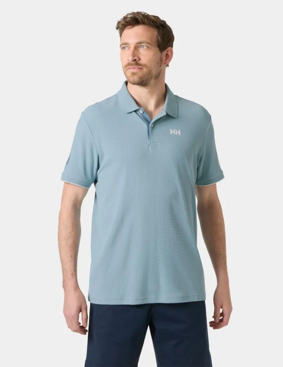 Polo HH Ocean 2.0 Celeste Hombre