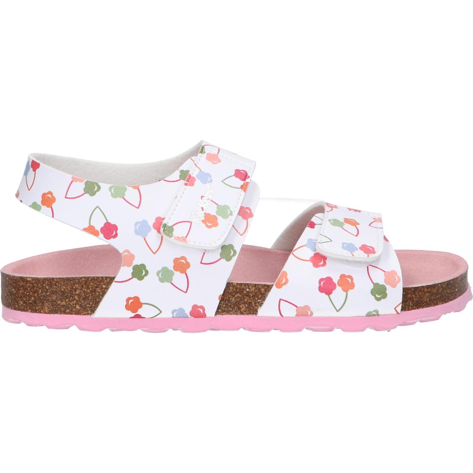 Kickers girl's sandals 895456 -30 summerkro 33 blanc cerise