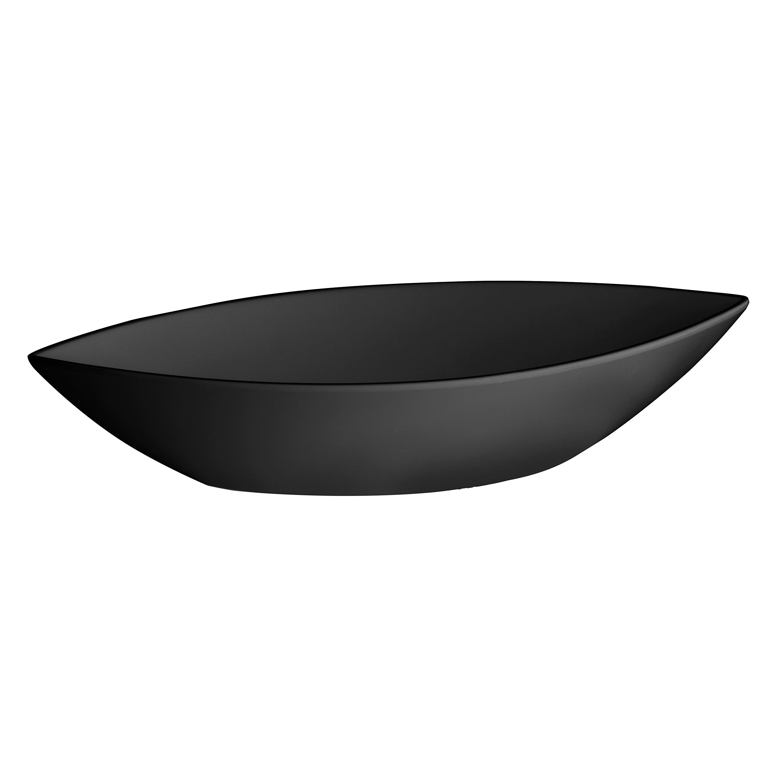 FUENTE MELAM.OVAL CLASICA NEGRO 41X17X8