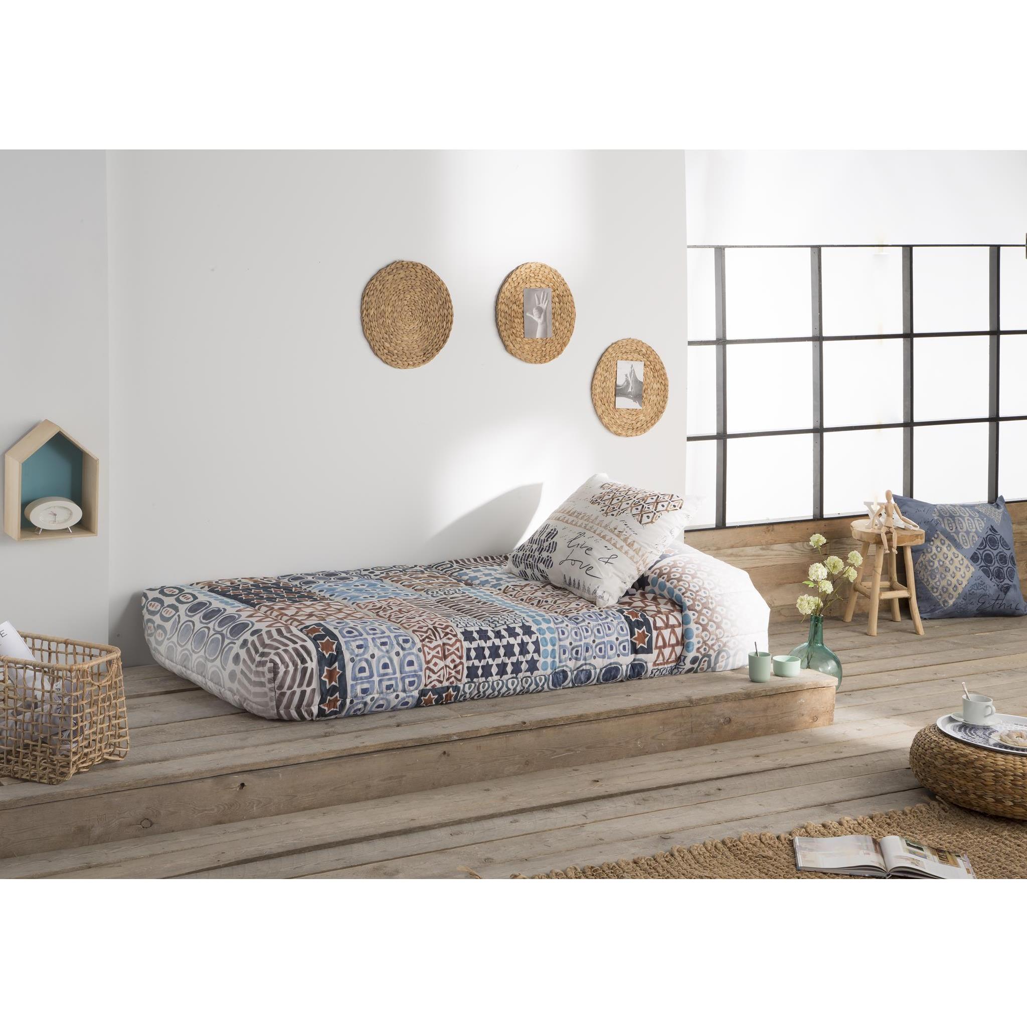 JVR - Edredón Ajustable modelo EXOTIC - Tejido 100% Algodón - Estampado digital - Cama 80/90/105/135/150 - Fabricado en España