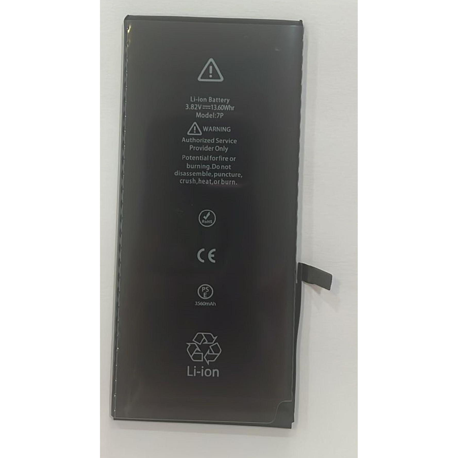 Batería Interna Compatible para iP 7 Plus -/ Alta Capacidad 3620 mAh / Calidad PREMIUM /  Nueva Fecha de Fabricación.