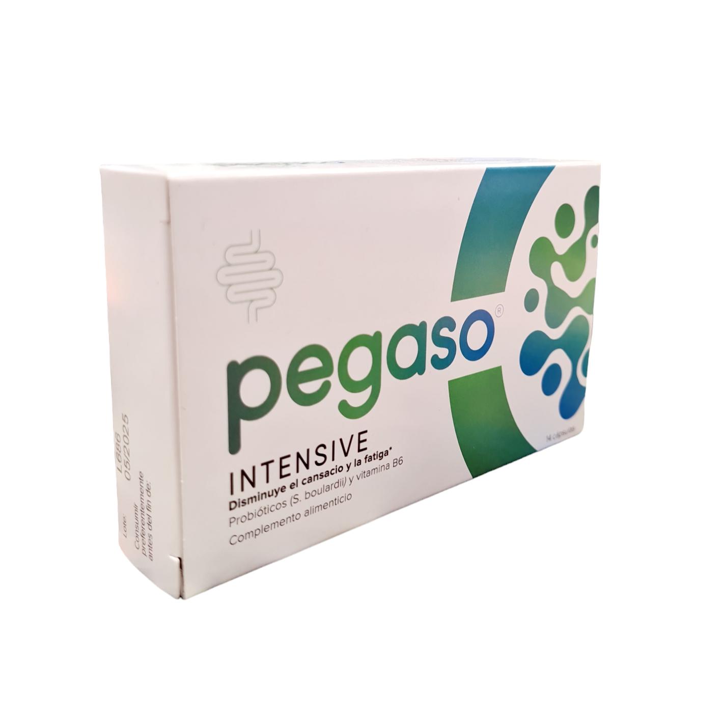 Schwabe Pharma Pegaso Intensive Probióticos 14 Cápsulas - Apoya Metabolismo Energético