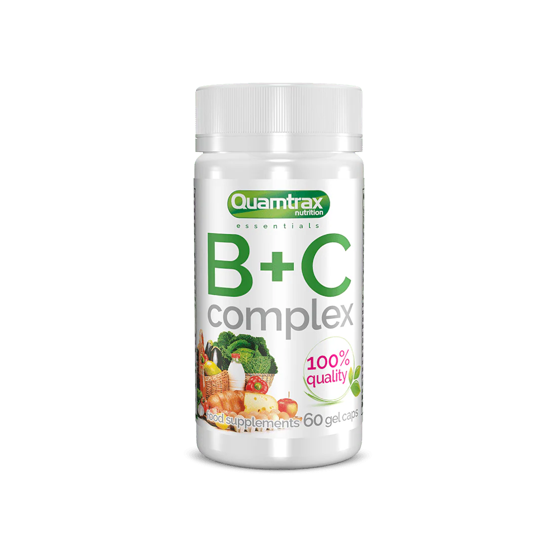 Quamtrax Nutrition B + C Complex – 60 Cápsulas blandas