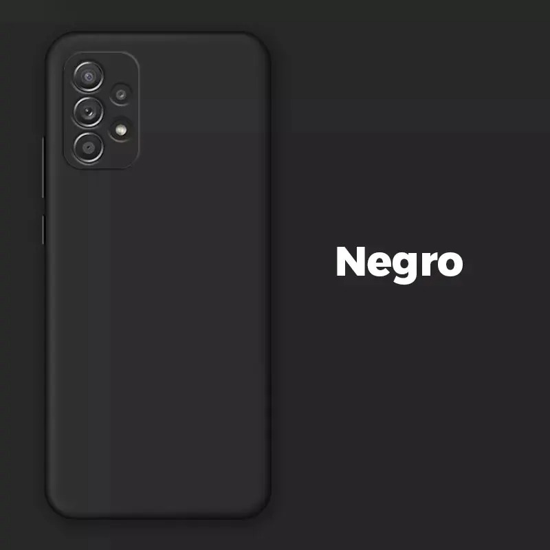 Funda Para Samsung Galaxy A33 A73 5G Silicona Líquida Híbrida Translúcida Suave Forro Protector Cubre Camara Varios Colores Negro Rojo Azul Verde Oscuro Pistacho Envío Desde España