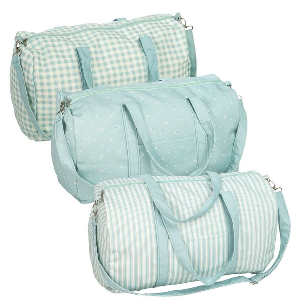 DCASA BOLSA VIAJE BRIDGET VERDE AGUA SURTIDOS SIN COLECCION 29x22x48 Cms.