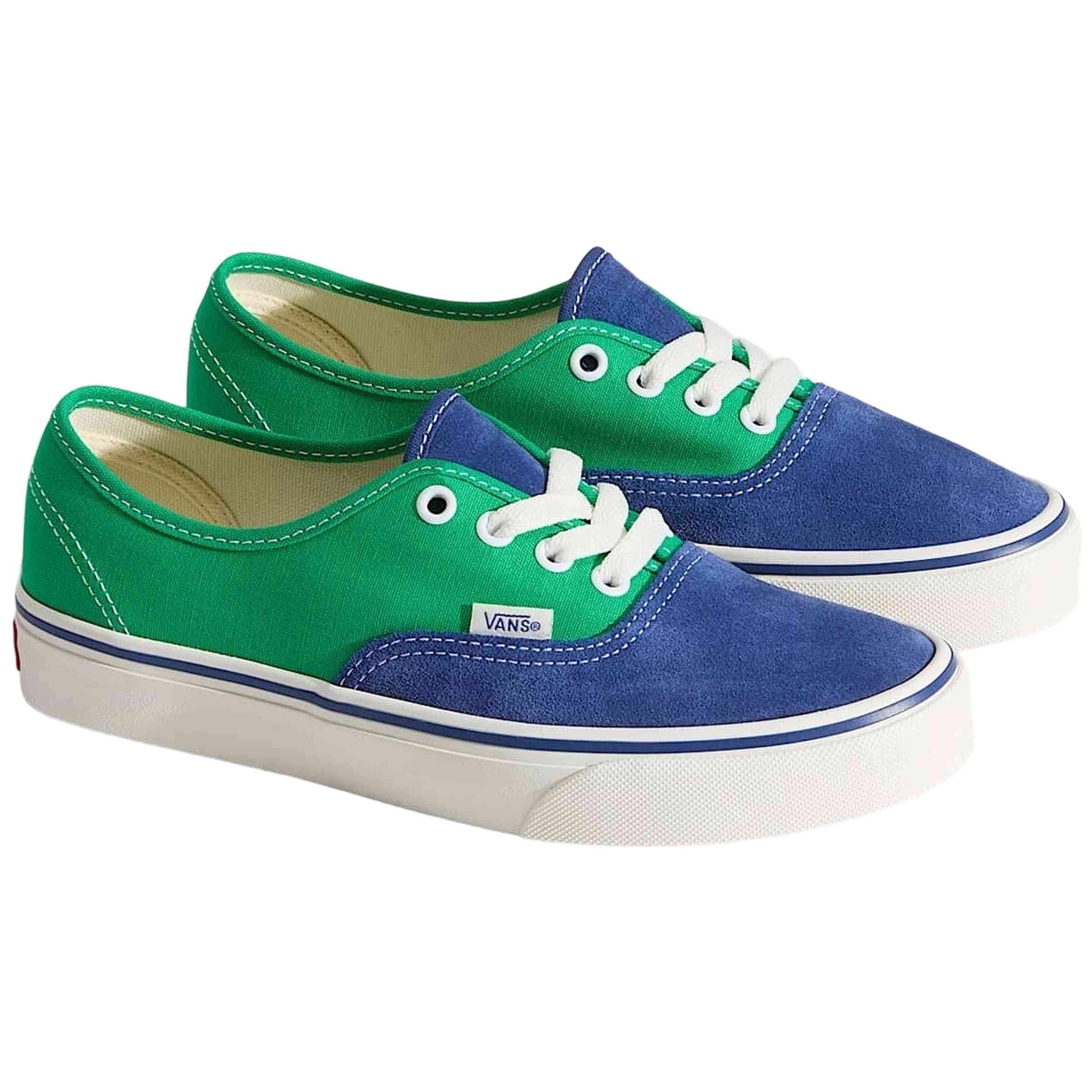 Calzado Vans modelo Authentic Primary Navy en color Verde