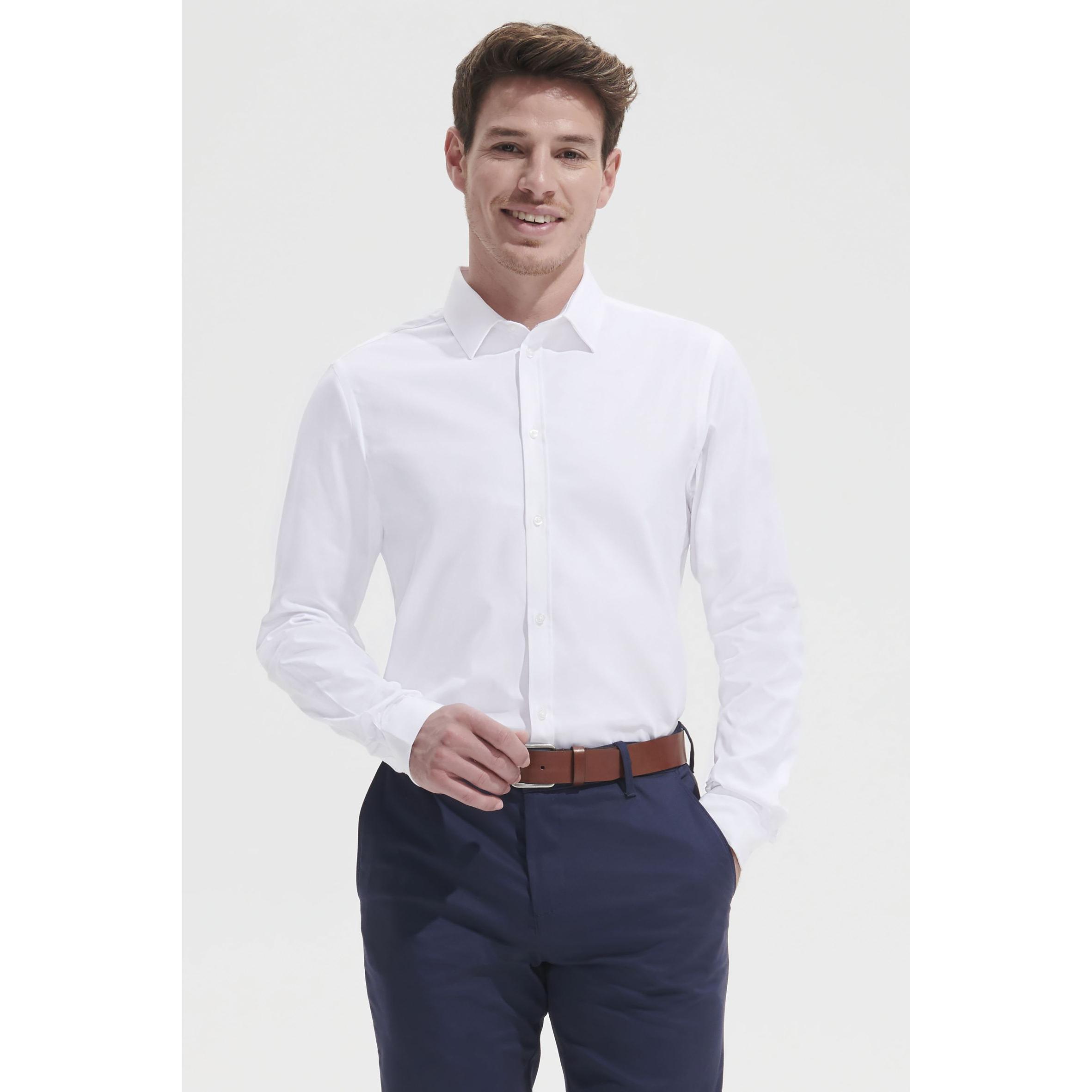 Camisa Ejecutiva de Manga Larga para Hombre SOL'S BRODY MEN