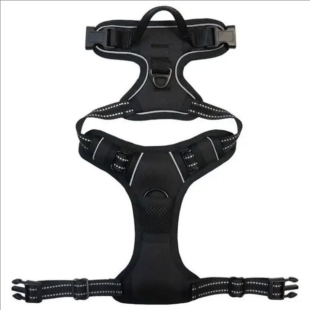 TK Harnés Para Perros Sin Pull Con Chaleco De Servicio Reflectante Ajustable Suave Y Cómodo Para Caminar Fácil Al Aire Libre Sin Ahogar