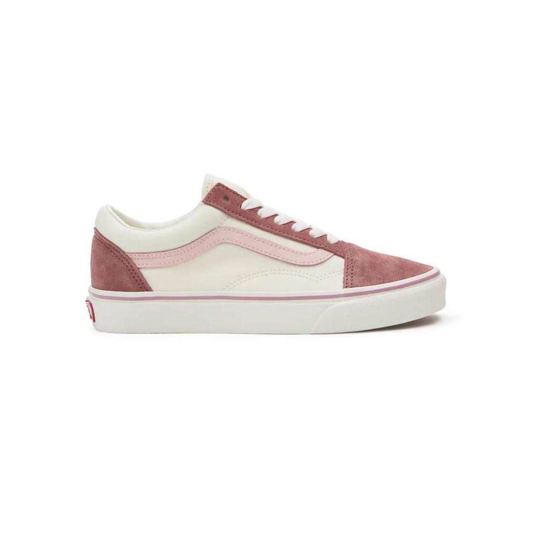 Zapatilla Mujer Vans Old Skool Blanca Rosa