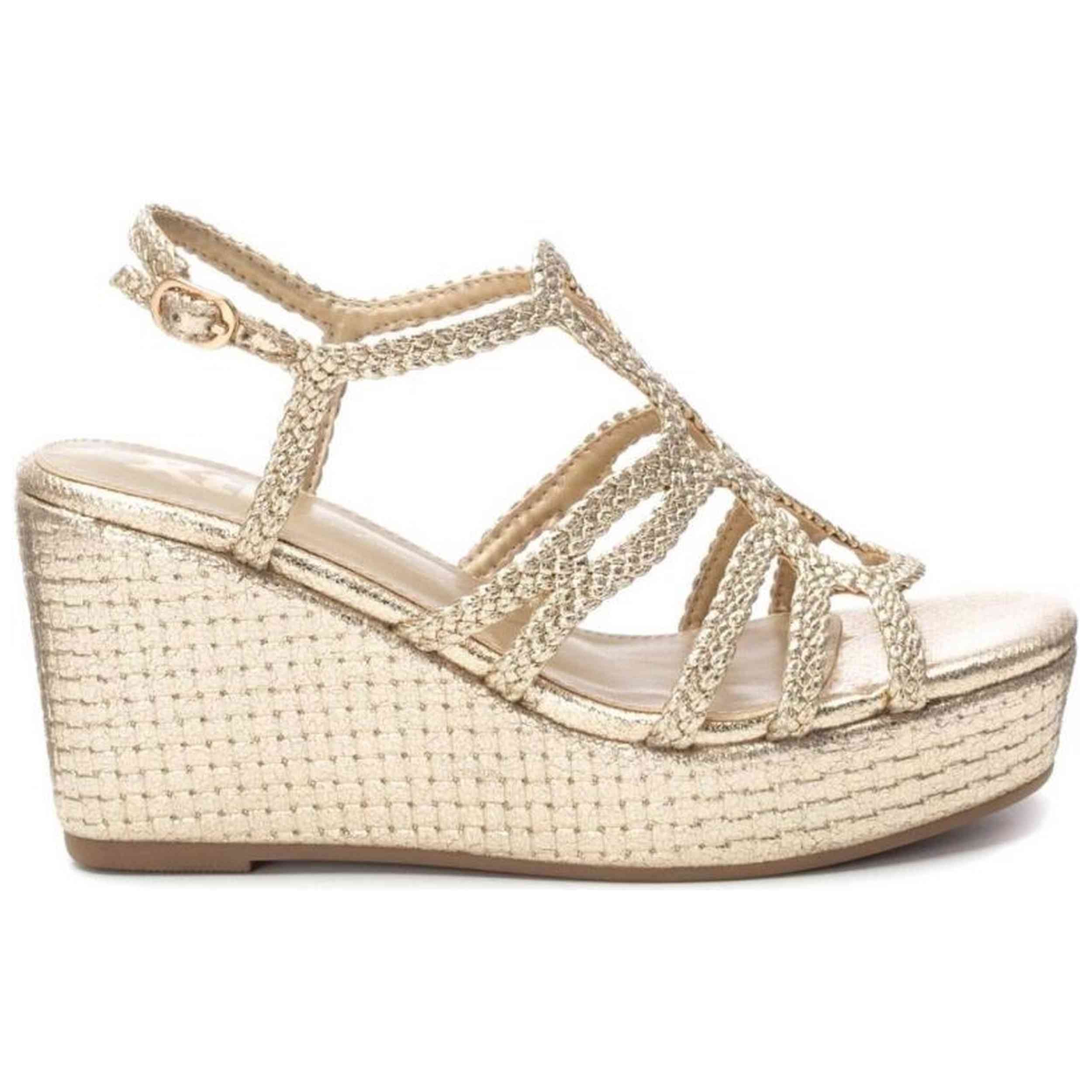 Sandalias Xti modelo 144056-706 para Mujer en color Dorado
