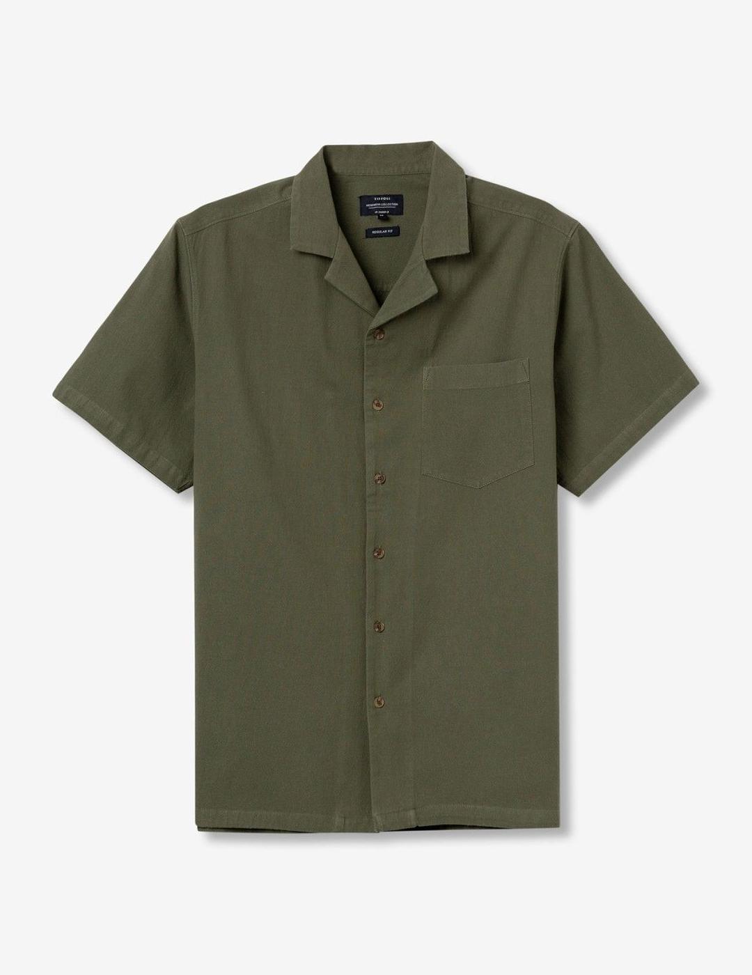TIFFOSI CAMISA VERDE M/C VULCAIN