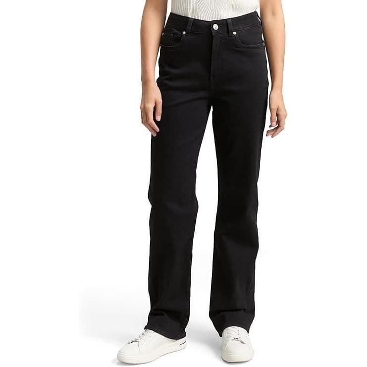 Pantal?n Negro Denim Ttelin Straight Tom Tailor 1048910 10270