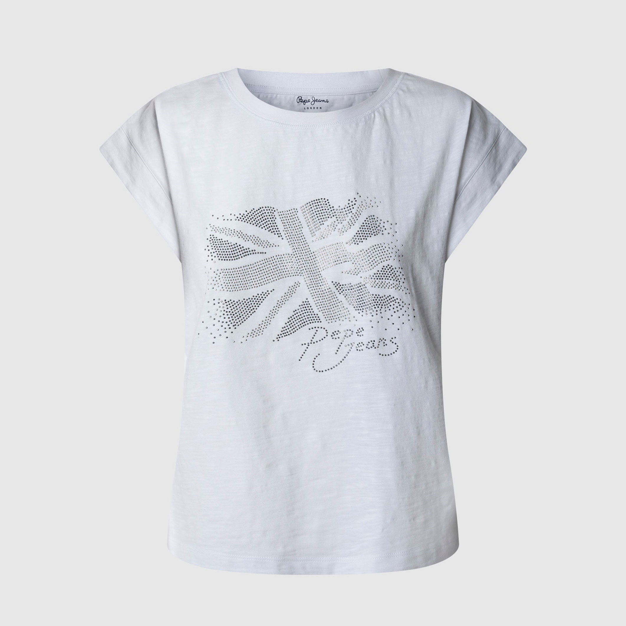 Pepe Jeans Camiseta Rolene Blanca PL506077-800 , para Mujer