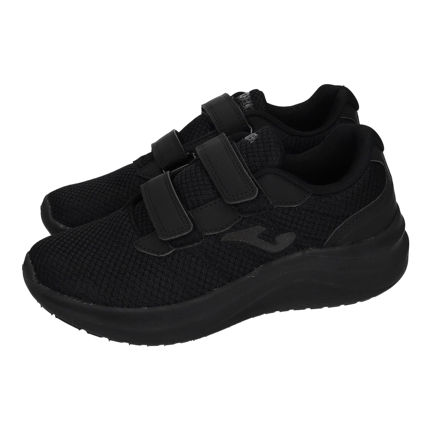 Deportivos marca JOMA para mujer en color negro. Sneaker ligero con cinta textil adhesiva, VTS transpirable, Memory Foam EVA, suela DURABILITY y phylon EASY STEP
