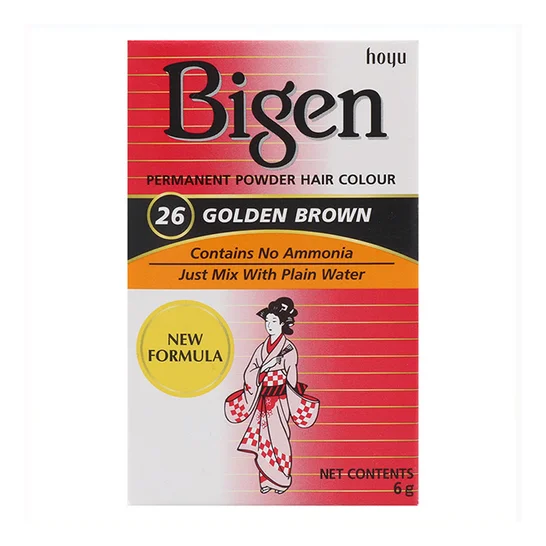 Bigen-Tinte permanente en Polvo sin Amoniaco Varios colores