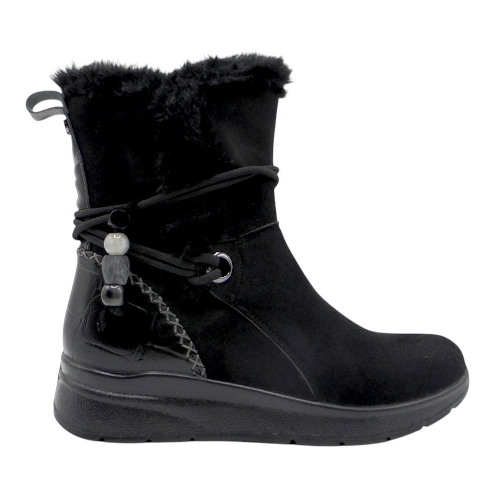 Botines Amarpies modelo Atl31135 en color Negro