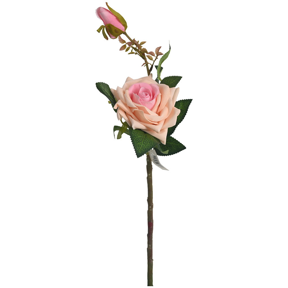 VARA ROSA ARTIFICIAL 43CM 3PCS