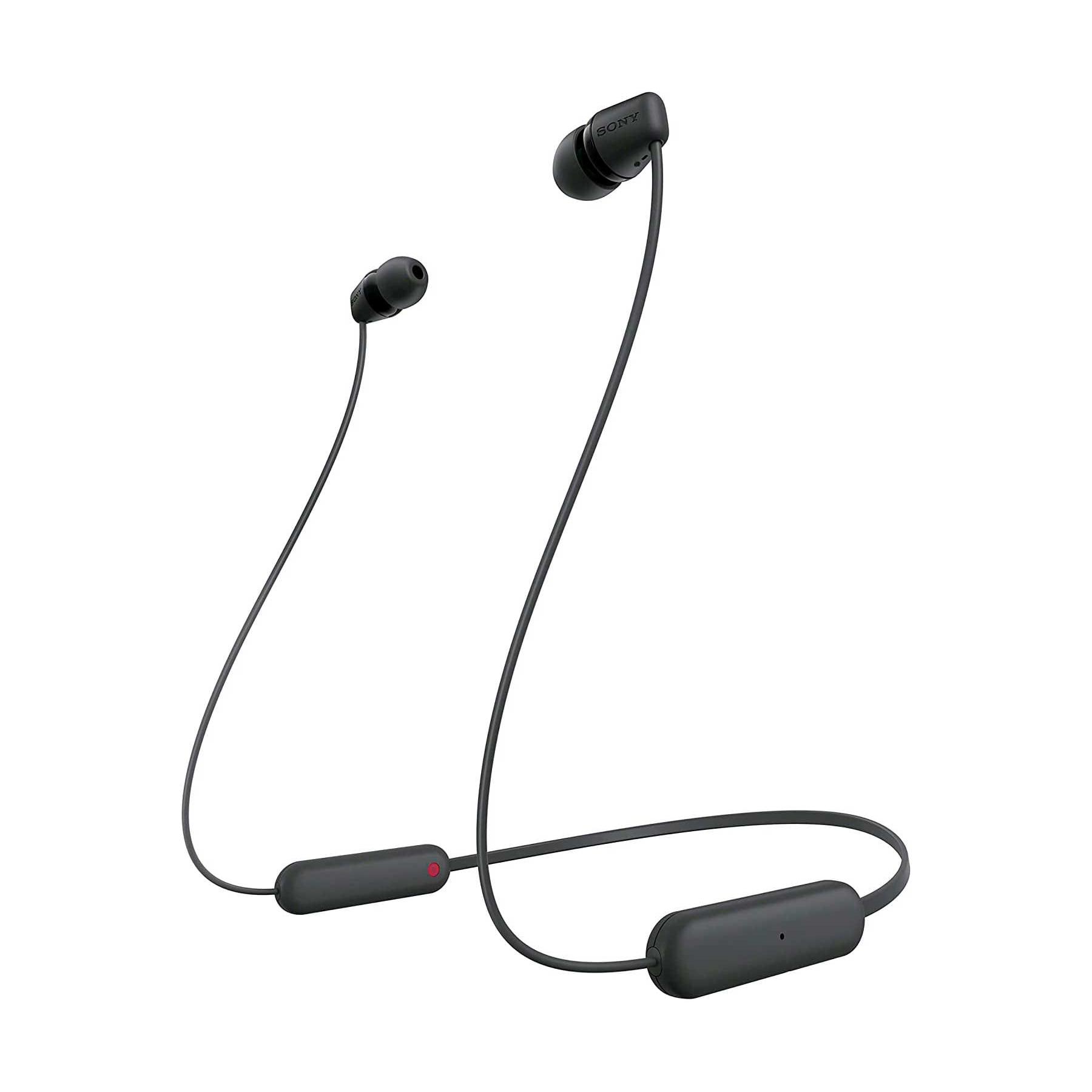 Sony wi-c100 black / wireless in-ear headphones