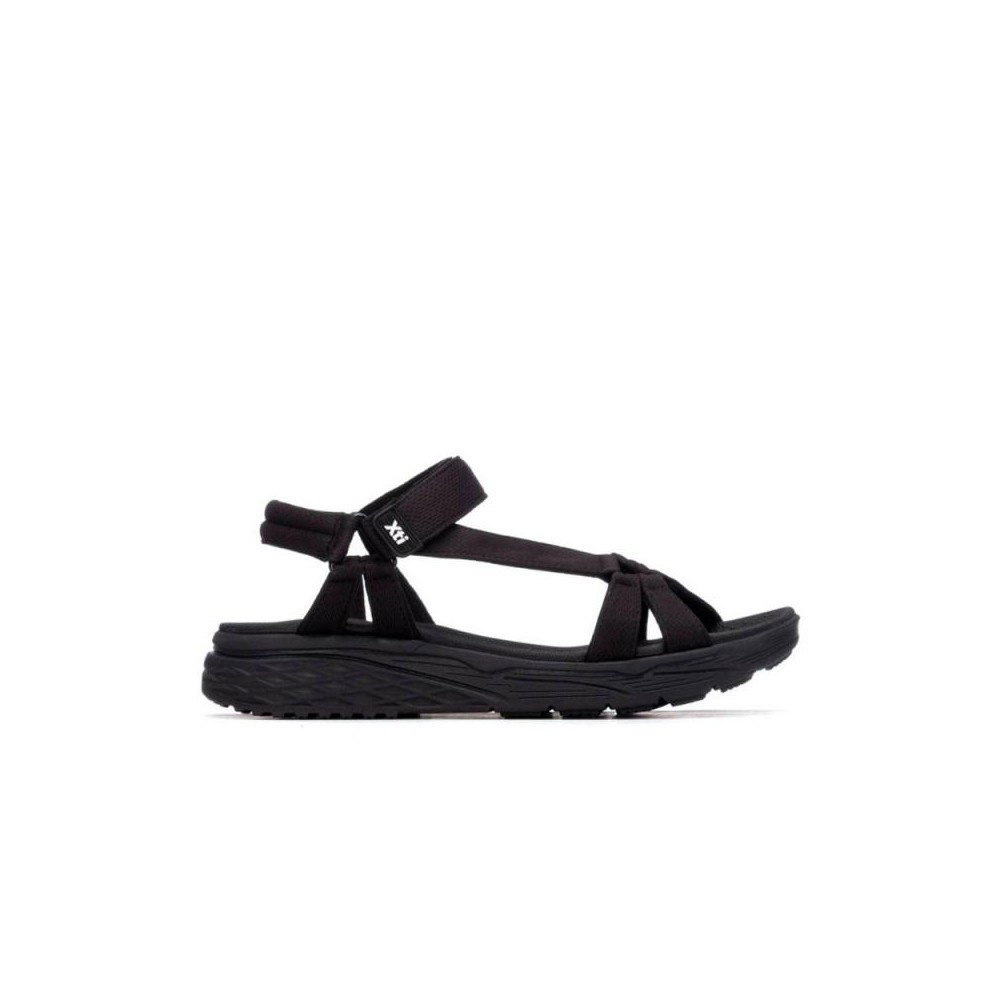 Sandalias Planas Xti 145463 Mujer Negro
