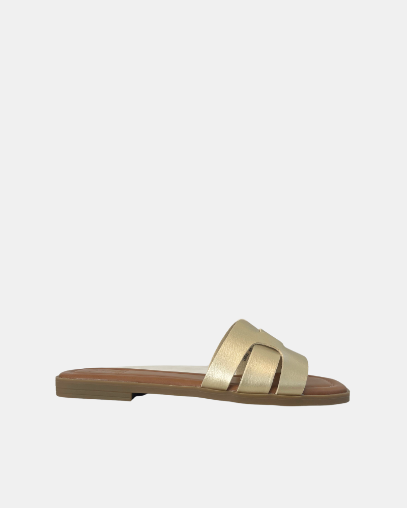 XTI 78809 Sandalias Abiertas Mujer Oro