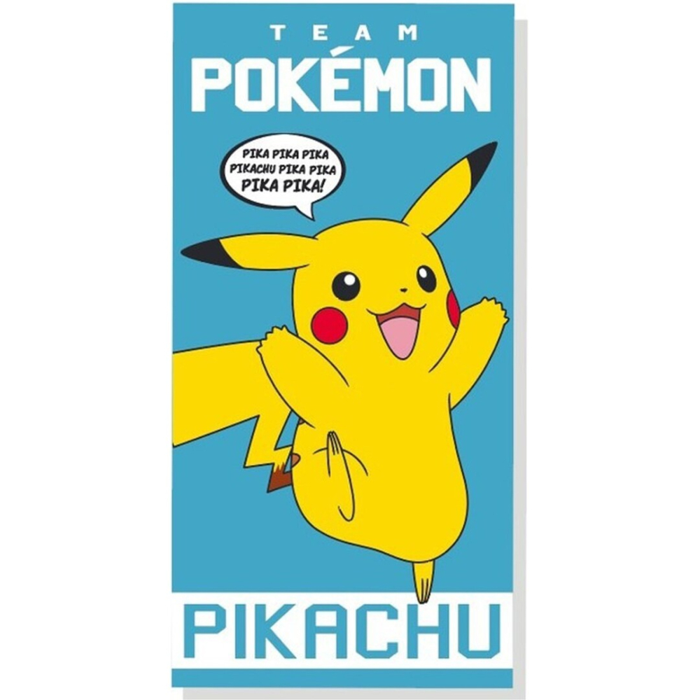 Pokémon New Import Toalla de Microfibra Pikachu Pika! 140x70 CM 87204