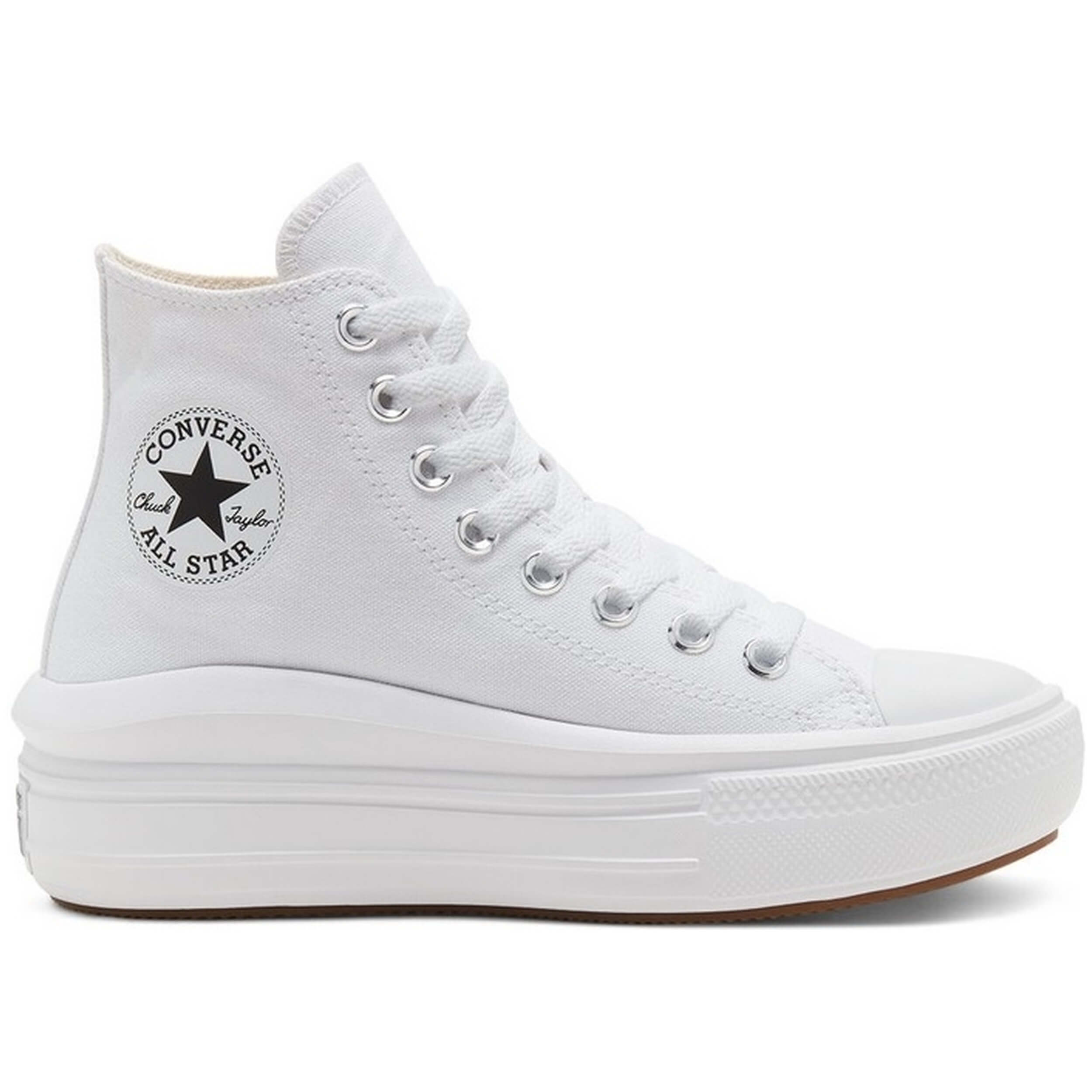 Calzado Sneakers marca Converse modelo 568498C para mujer en color blanco
