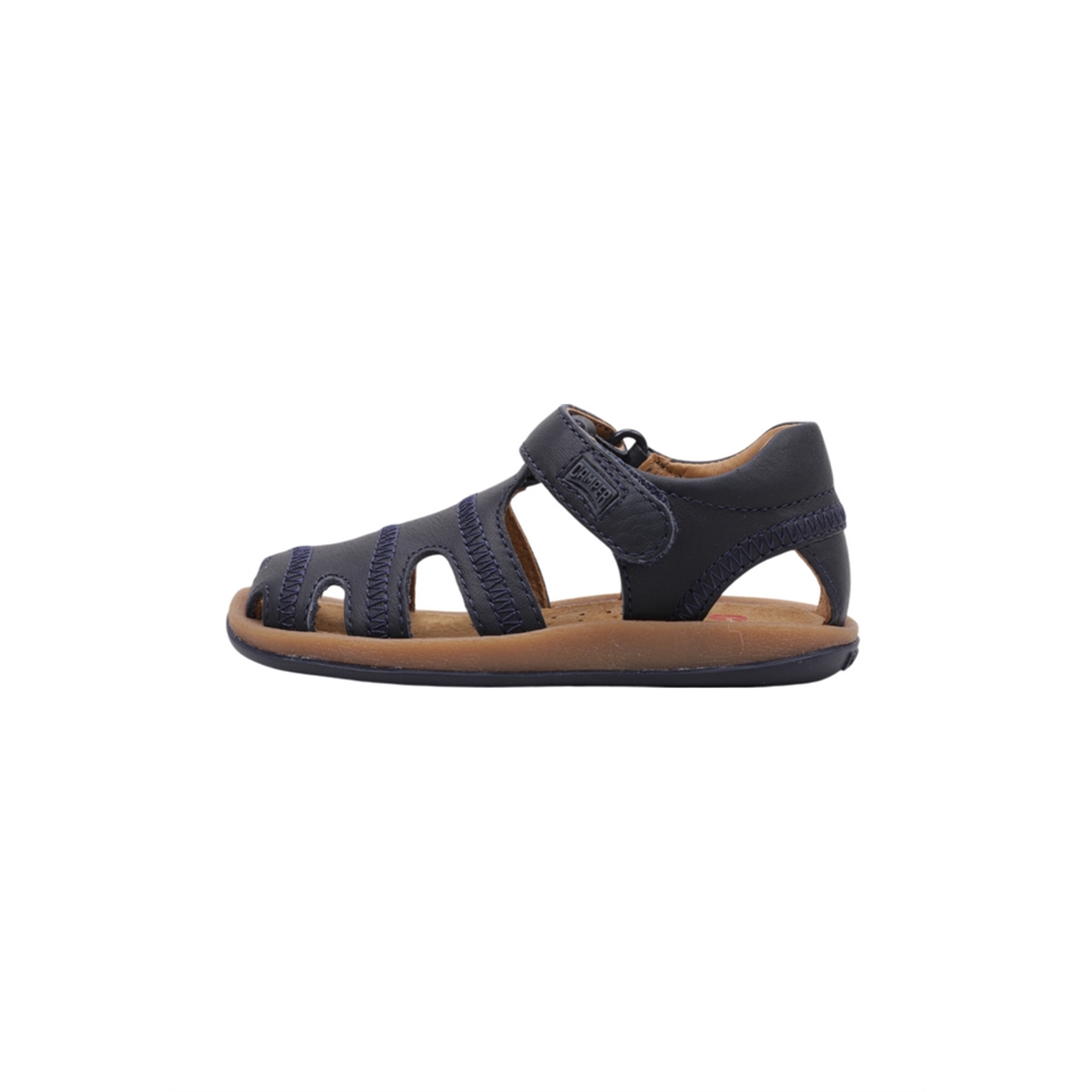 Camper 80372-078 Sandalias Planas Bebé - niño (hasta la talla 30) Azul