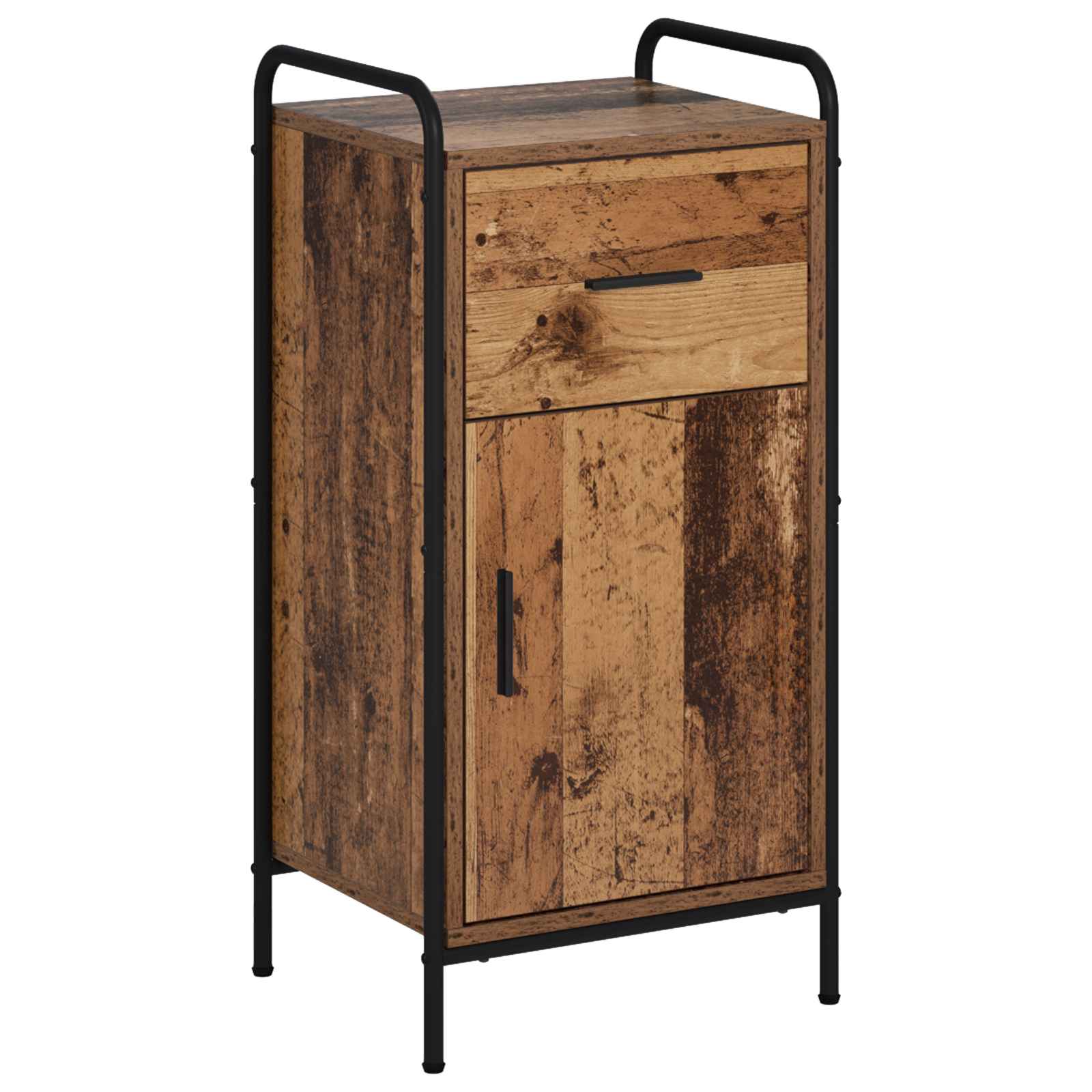 vidaXL Aparador 40 x 33 x 80,5 cm Madera de ingeniería Multicolor