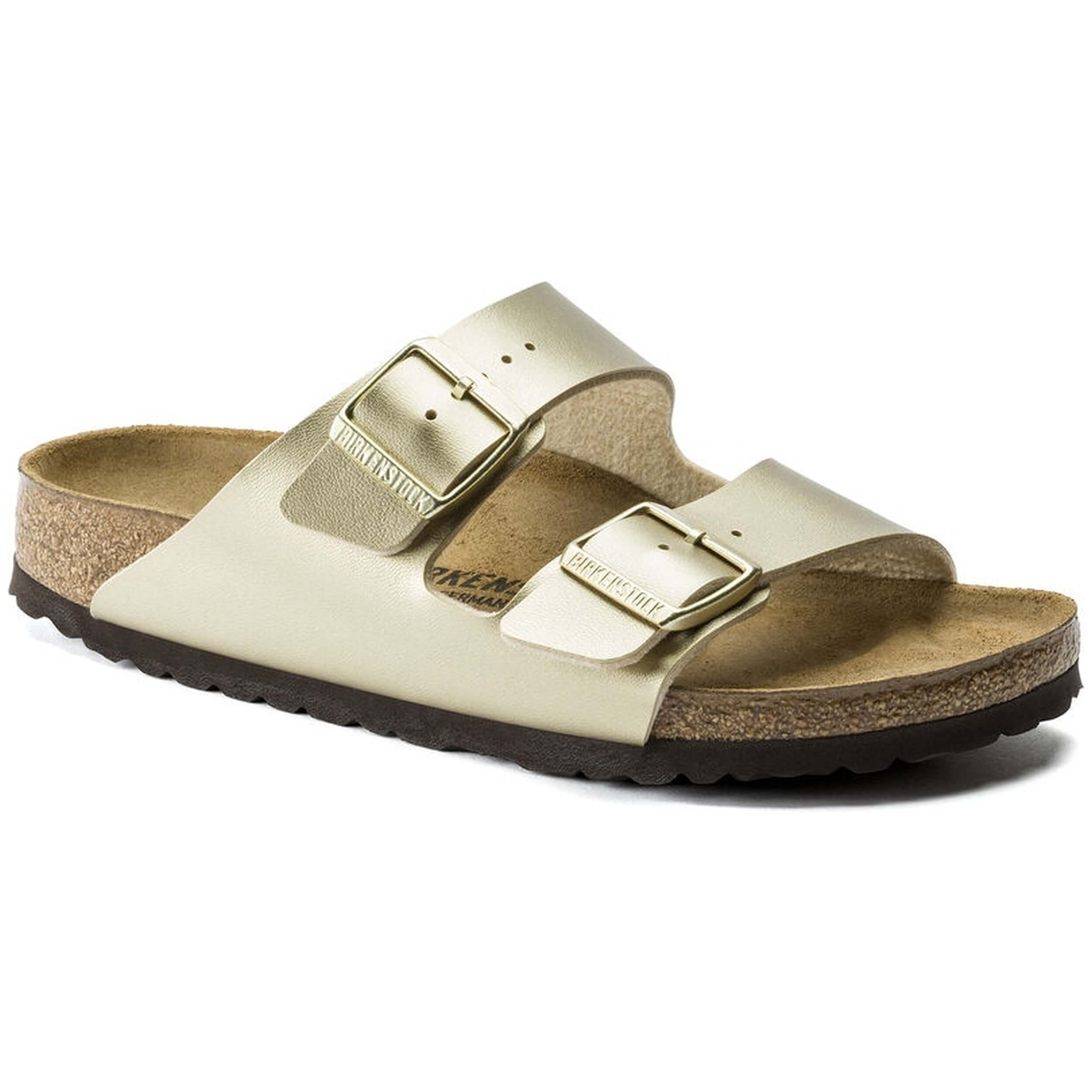 Calzado Lifestyle marca Birkenstock modelo 1016111 para mujer en color dorado