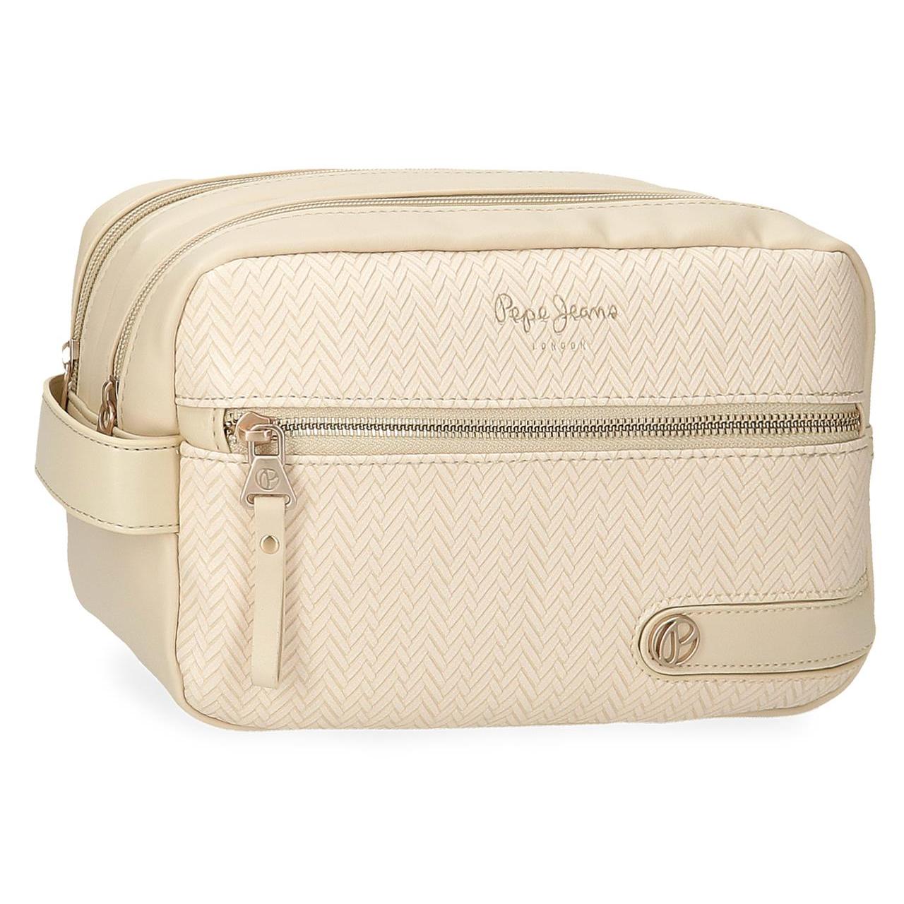 Neceser Pepe jeans Sprig beige